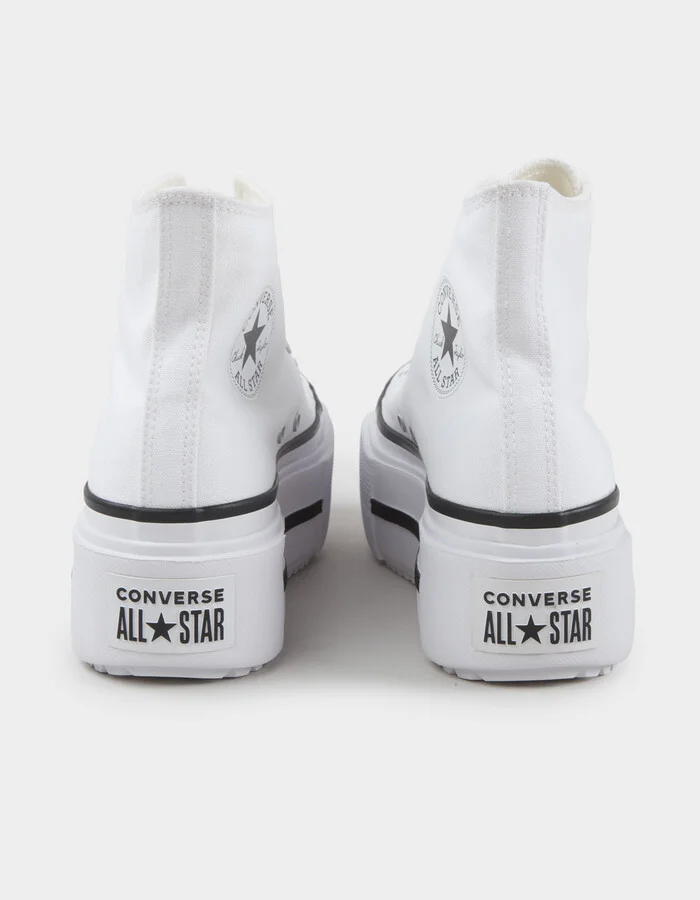 CONVERSE Chuck Taylor All Star Lift Double Stack Womens Platform Shoes - Image 4