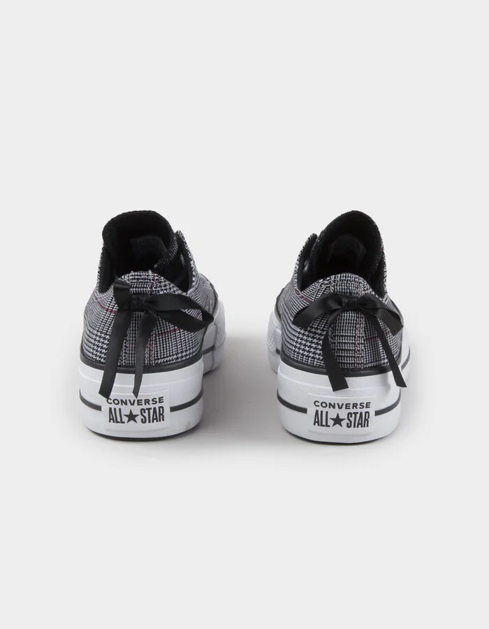 CONVERSE Chuck Taylor All Star Lift Plaid Womens Platform Shoes - Image 4