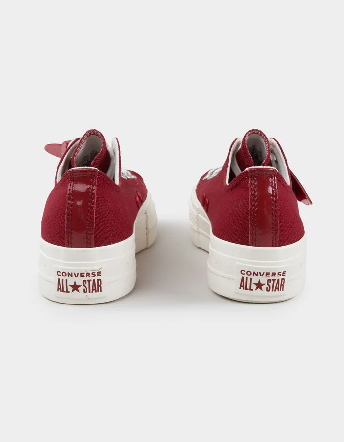CONVERSE Chuck Taylor All Star Lift Platform Hearts Womens Shoes - Image 4
