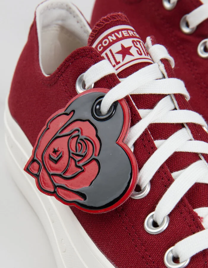 CONVERSE Chuck Taylor All Star Lift Platform Hearts Womens Shoes - Image 6