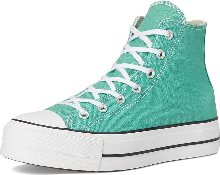 Converse Chuck Taylor All Star Lift Platform - Hi Women's Shoes Archive Sea Green/White/Black : 8.5 B - Medium, Canvas - Image 5