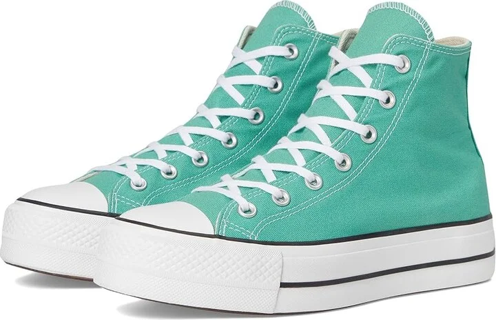 Converse Chuck Taylor All Star Lift Platform - Hi Women's Shoes Archive Sea Green/White/Black : 8.5 B - Medium, Canvas