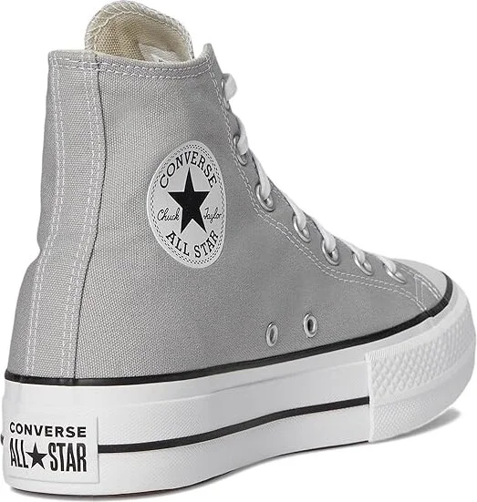 Converse Chuck Taylor All Star Lift Platform - Hi Women's Shoes Grey Area/White/Black : 6 B - Medium, Canvas - Image 4