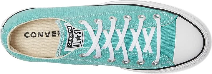 Converse Chuck Taylor All Star Lift Platform - Ox Women's Shoes Archive Sea Green/White/Black : 9.5 B - Medium, Canvas - Image 2