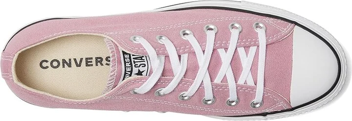 Converse Chuck Taylor All Star Lift Platform - Ox Women's Shoes Cliffside Rose/White/Black : 10 B - Medium, Canvas - Image 2