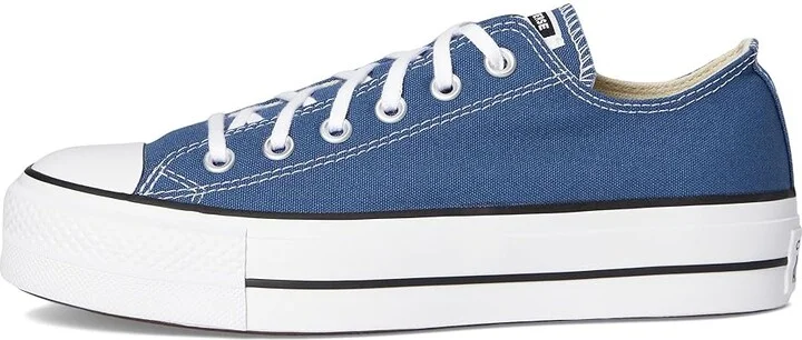 Converse Chuck Taylor All Star Lift Platform - Ox Women's Shoes Slacker Blue/White/Black : 11 B - Medium, Canvas - Image 6