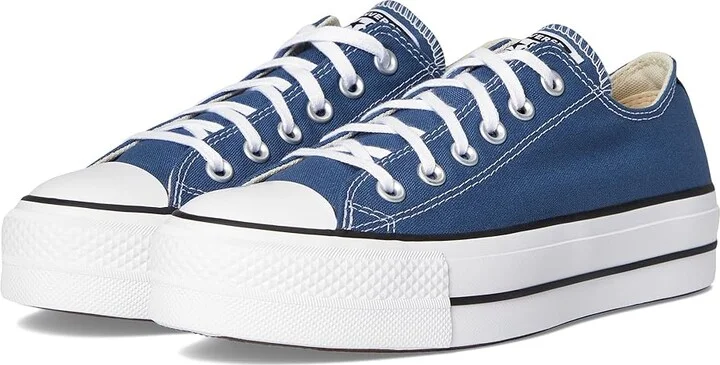 Converse Chuck Taylor All Star Lift Platform - Ox Women's Shoes Slacker Blue/White/Black : 11 B - Medium, Canvas