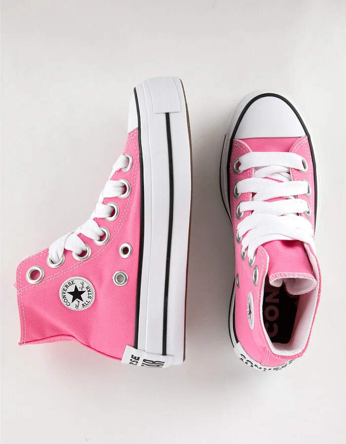 CONVERSE Chuck Taylor All Star Lift Platform Sketch Womens High Top Shoes - Image 5