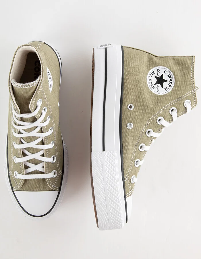 CONVERSE Chuck Taylor All Star Lift Platform Womens High Top Shoes - Image 5