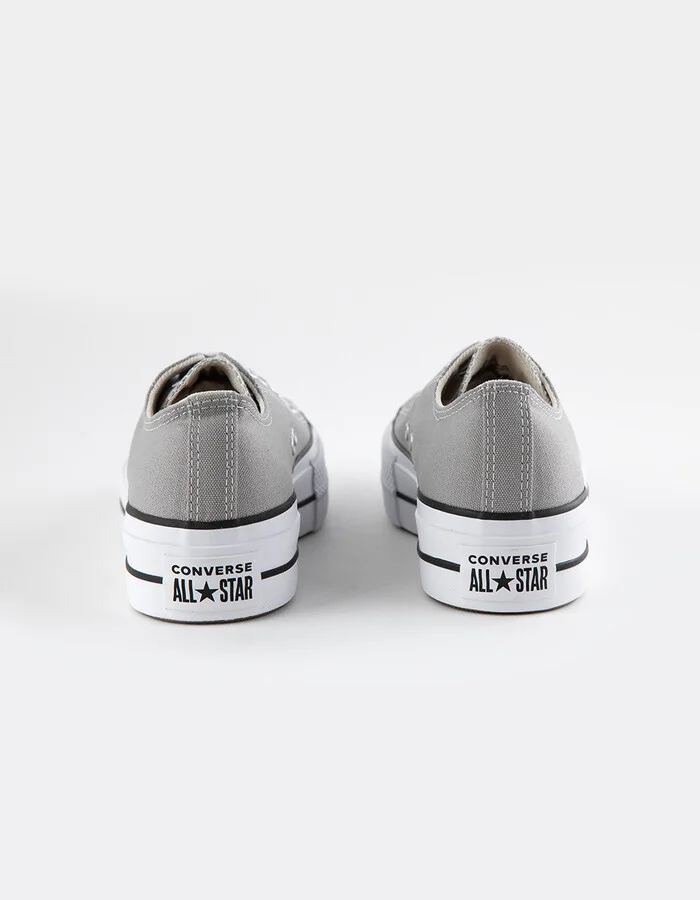CONVERSE Chuck Taylor All Star Lift Platform Womens Low Top Shoes - Image 4