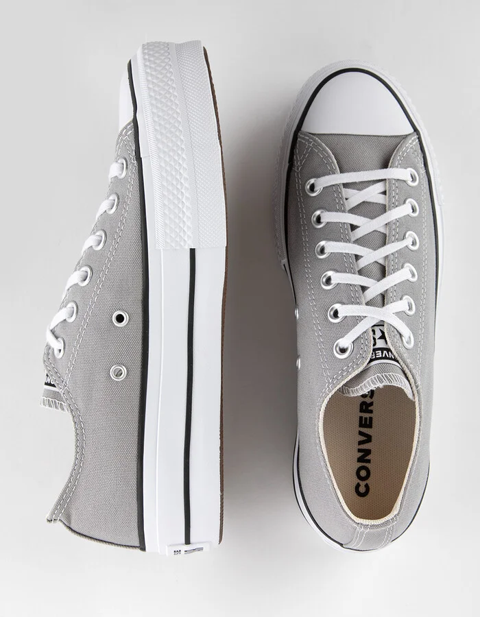 CONVERSE Chuck Taylor All Star Lift Platform Womens Low Top Shoes - Image 5