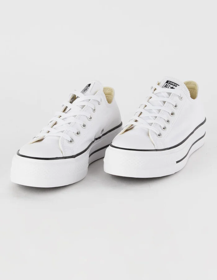 CONVERSE Chuck Taylor All Star Lift Platform Womens Low Top Shoes - Image 2