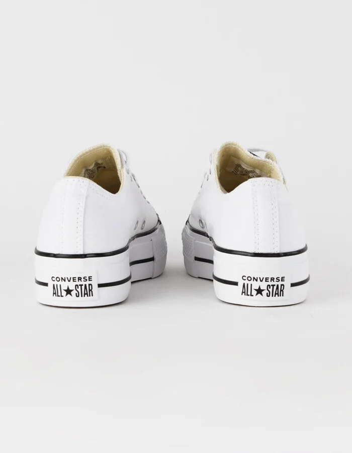 CONVERSE Chuck Taylor All Star Lift Platform Womens Low Top Shoes - Image 4