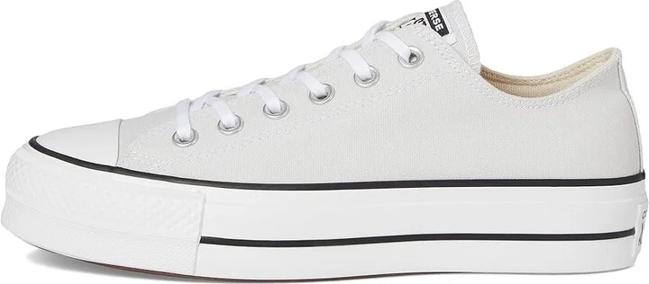 Converse Chuck Taylor All Star Lift Platform Women's Shoes Barely Grey/White/Black : 5.5 B - Medium, Synthetic - Image 6