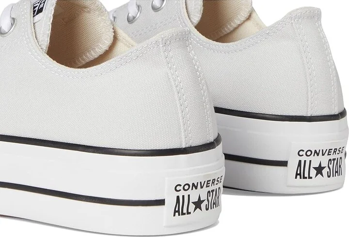 Converse Chuck Taylor All Star Lift Platform Women's Shoes Barely Grey/White/Black : 5.5 B - Medium, Synthetic - Image 7