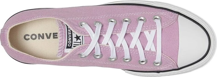 Converse Chuck Taylor All Star Lift Platform Women's Shoes Classic Amethyst/White/Black : 5 B - Medium, Canvas/Rubber - Image 2