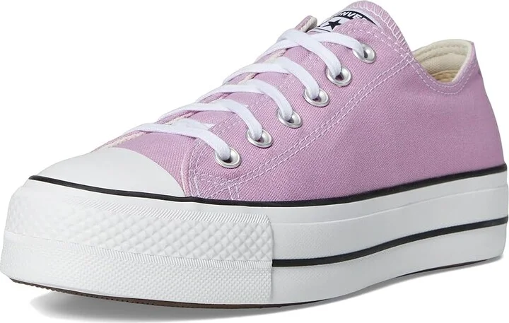 Converse Chuck Taylor All Star Lift Platform Women's Shoes Classic Amethyst/White/Black : 5 B - Medium, Canvas/Rubber - Image 5