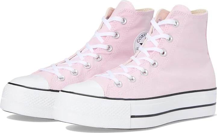 Converse Chuck Taylor All Star Lift Platform Women's Shoes Sugar Berry/White/Black : 8 B - Medium, Canvas/Rubber