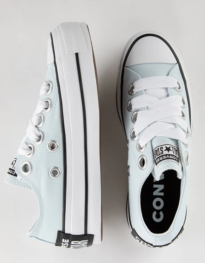 CONVERSE Chuck Taylor All Star Lift Sketch Womens Platform Shoes - Image 5