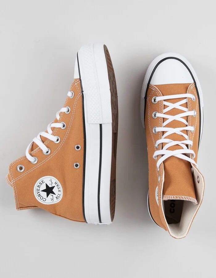 CONVERSE Chuck Taylor All Star Lift Womens High Top Platform Shoes - Image 5