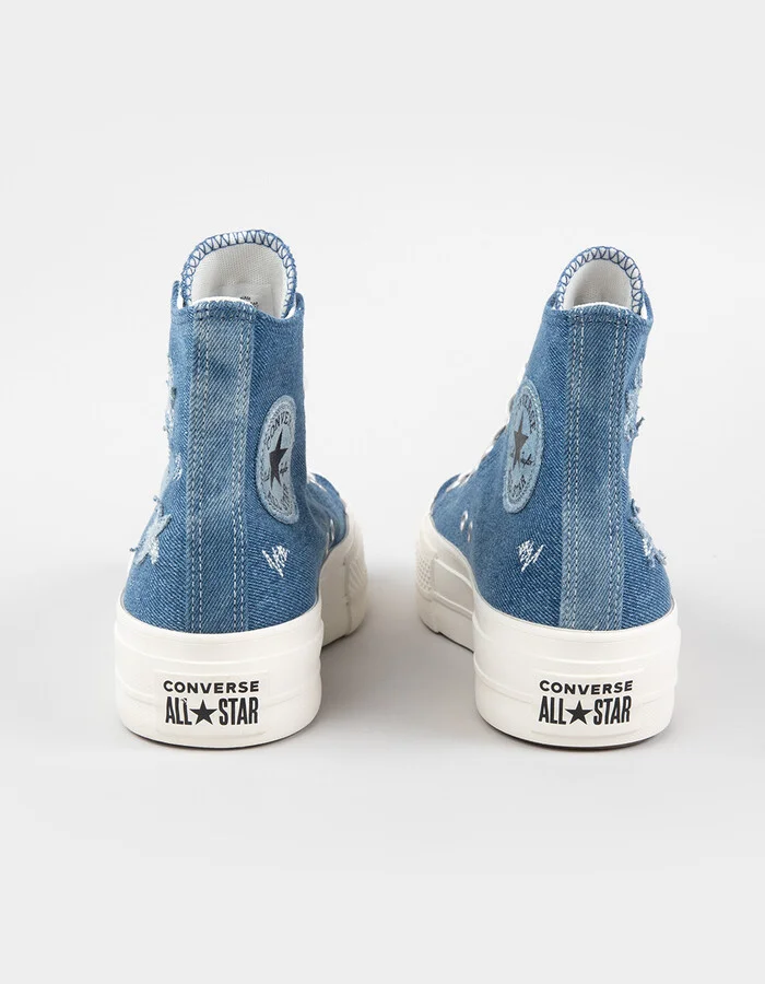 CONVERSE Chuck Taylor All Star Lift Womens High Top Platform Shoes - Image 4
