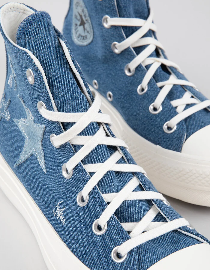CONVERSE Chuck Taylor All Star Lift Womens High Top Platform Shoes - Image 6