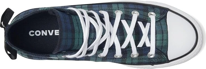 Converse Chuck Taylor All Star Lift Women's Shoes Navy/Black/White : 6 B - Medium, Suede - Image 2