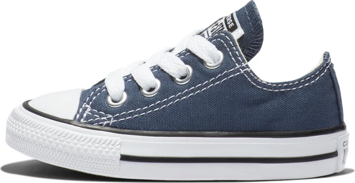 Converse Chuck Taylor All Star Low Top Infant/Toddler Shoes in Blue | 7J237-410