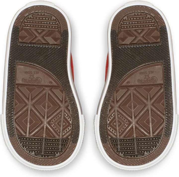 Converse Chuck Taylor All Star Low Top Infant/Toddler Shoes in Red | 7J236-600 - Image 2