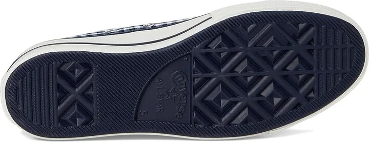 Converse Chuck Taylor All Star Low-Top Lift Platform Sneaker Women's Cold Weather Boots Obsidian/White/Vintage White : 6.5 Medium, Canvas - Image 3