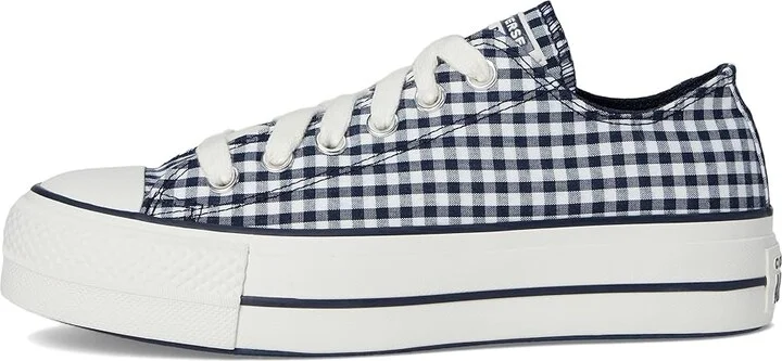 Converse Chuck Taylor All Star Low-Top Lift Platform Sneaker Women's Cold Weather Boots Obsidian/White/Vintage White : 6.5 Medium, Canvas - Image 6