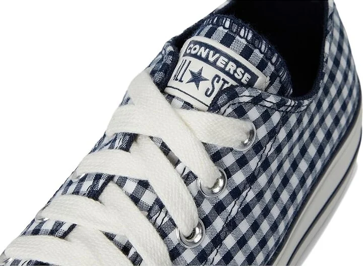 Converse Chuck Taylor All Star Low-Top Lift Platform Sneaker Women's Cold Weather Boots Obsidian/White/Vintage White : 6.5 Medium, Canvas - Image 7