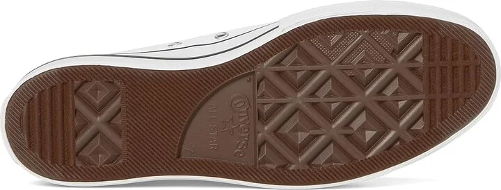 Converse Chuck Taylor All Star Low-Top Platform Sneaker Women's Shoes White/Black/White : 5 B - Medium, Canvas - Image 3