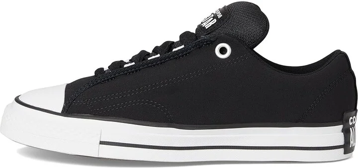 Converse Chuck Taylor All Star Low-Top Puffed Sneaker Men's Shoes Black/White : Men's 9.5 - Women's 11.5 Medium, Synthetic - Image 6