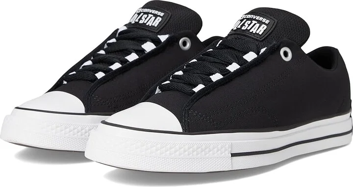 Converse Chuck Taylor All Star Low-Top Puffed Sneaker Men's Shoes Black/White : Men's 9.5 - Women's 11.5 Medium, Synthetic