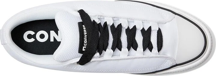 Converse Chuck Taylor All Star Low-Top Puffed Sneaker Men's Shoes White/Black : Men's 13 - Women's 15 Medium, Synthetic - Image 2