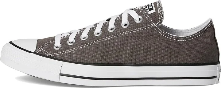 Converse Chuck Taylor All Star Low Top Sneaker Classic Shoes Charcoal : Men's 9.5 - Women's 11.5 Medium, Canvas - Image 7