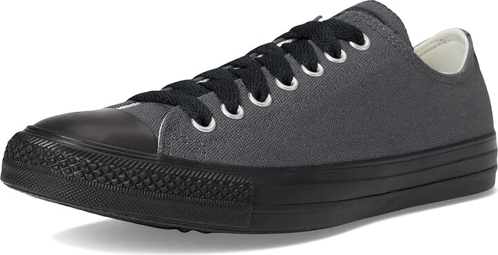 Converse Chuck Taylor All Star Low-Top Sneaker Classic Shoes Dark Matter/Black/Sunflower Gold : Men's 12 - Women's 14 Medium, Canvas - Image 5