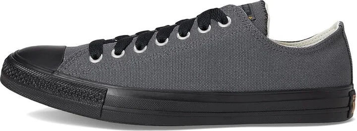 Converse Chuck Taylor All Star Low-Top Sneaker Classic Shoes Dark Matter/Black/Sunflower Gold : Men's 12 - Women's 14 Medium, Canvas - Image 6