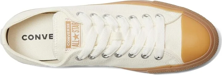 Converse Chuck Taylor All Star Low-Top Sneaker Classic Shoes Egret/Gum/Orchid Dust : Men's 13 - Women's 15 Medium, Canvas - Image 2