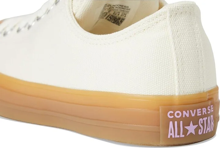 Converse Chuck Taylor All Star Low-Top Sneaker Classic Shoes Egret/Gum/Orchid Dust : Men's 13 - Women's 15 Medium, Canvas - Image 7