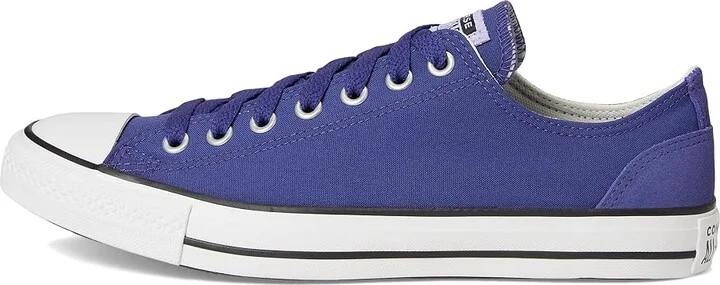 Converse Chuck Taylor All Star Low-Top Sneaker Classic Shoes Fresh Blueberry/White/Violet Heat : Men's 11 - Women's 13 Medium, Canvas - Image 6