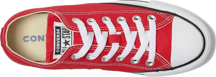 Converse Chuck Taylor All Star Low Top Sneaker Classic Shoes Red : Men's 11 - Women's 13 Medium, Canvas - Image 2