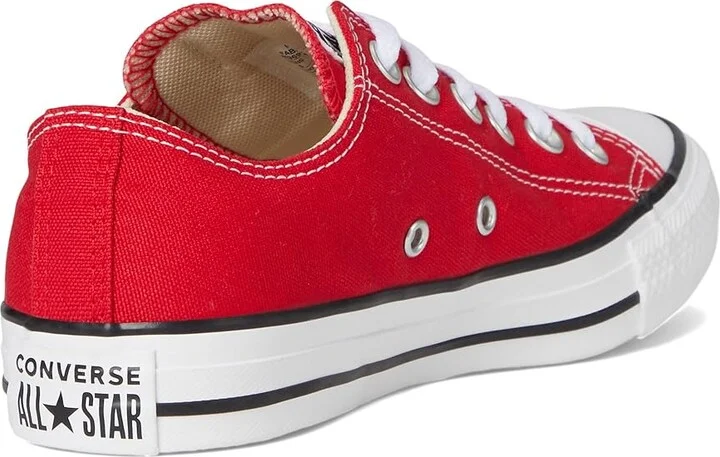 Converse Chuck Taylor All Star Low Top Sneaker Classic Shoes Red : Men's 11 - Women's 13 Medium, Canvas - Image 4