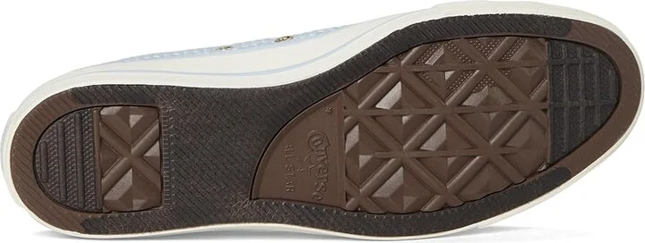 Converse Chuck Taylor All Star Low Top Sneaker Women's Lace-up Boots Blue Supermoon/Egret/Gold : 5.5 B - Medium, Canvas - Image 3