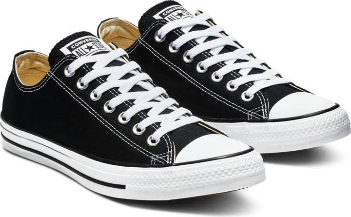 Converse Chuck Taylor All Star Low Top Unisex Shoes in Black | M9166-000 - Image 5