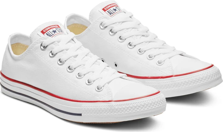 Converse Chuck Taylor All Star Low Top Unisex Shoes in White | M7652-000 - Image 5