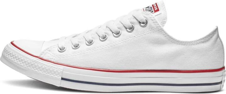 Converse Chuck Taylor All Star Low Top Unisex Shoes in White | M7652-000