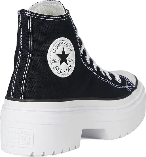 Converse Chuck Taylor All Star Lugged Heel Platform Waterproof Women's Shoes Black/White/Egret : 5 B - Medium, Canvas - Image 4