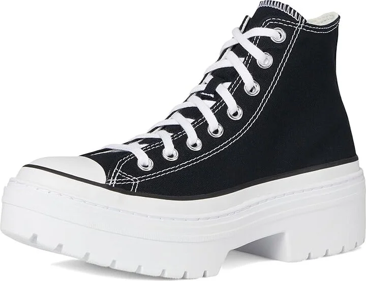 Converse Chuck Taylor All Star Lugged Heel Platform Waterproof Women's Shoes Black/White/Egret : 5 B - Medium, Canvas - Image 5
